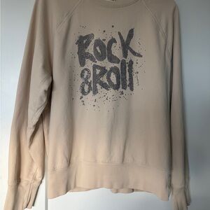 Zadig & Voltaire Cream Rock & Roll Sweatshirt